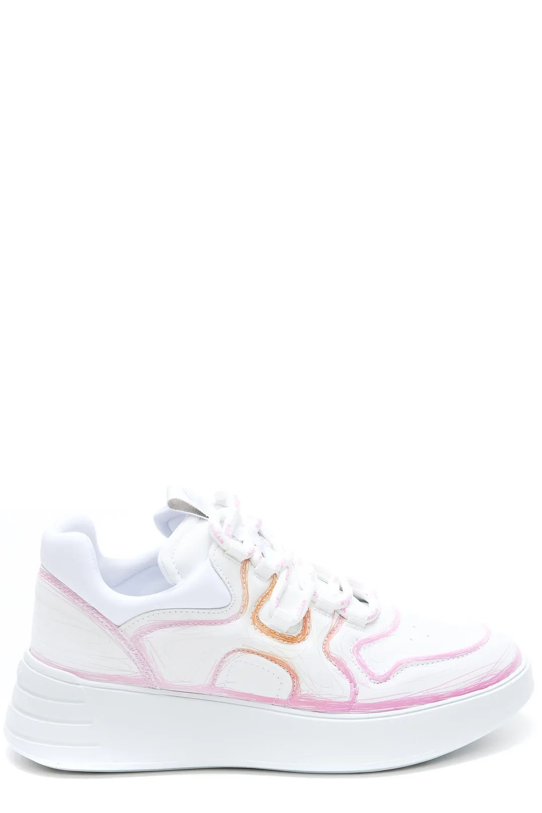 Hogan Rebel Lace-Up Sneakers