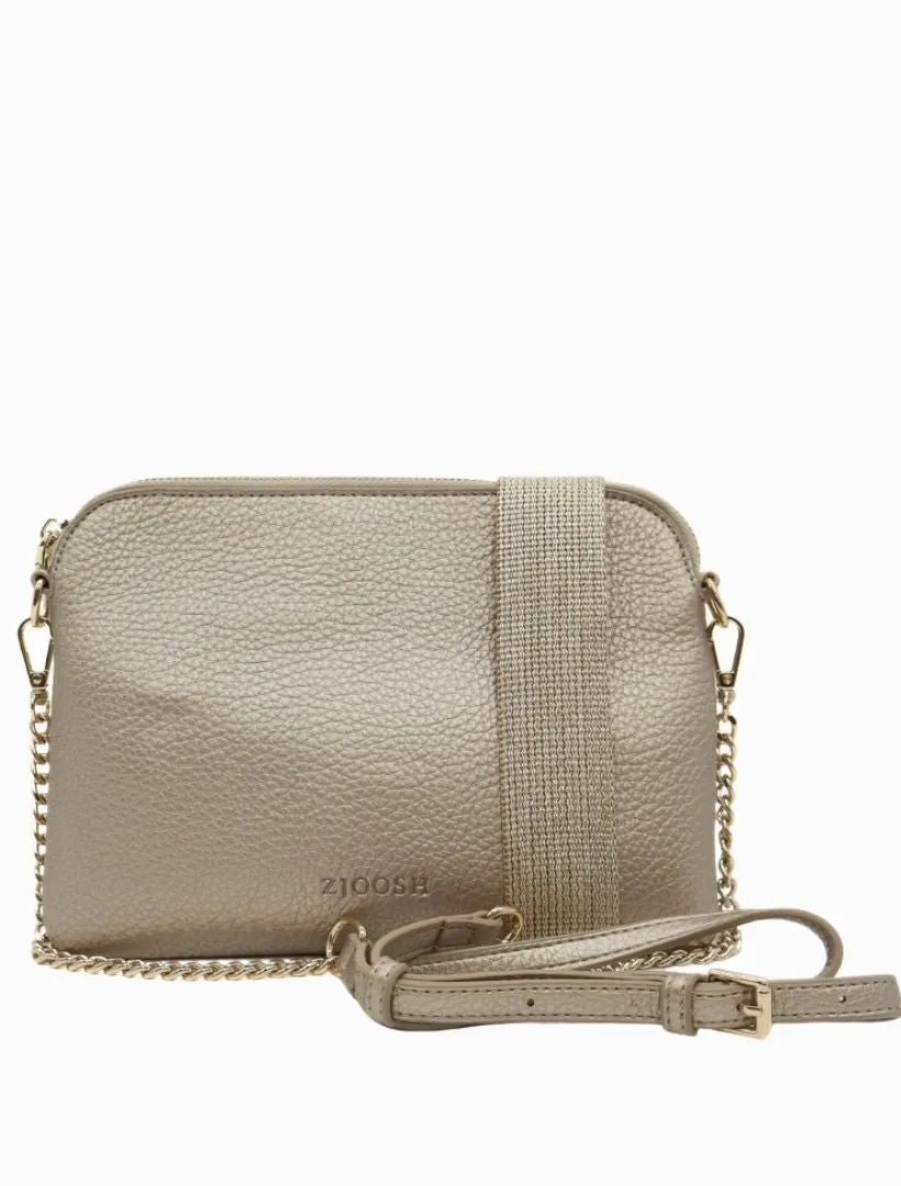 Hugo Cross Body Bag Gold