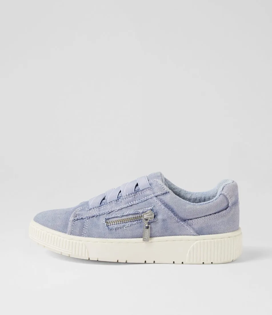 I LOVE BILLY Ivanna Sky Blue Recycled Canvas Sneakers