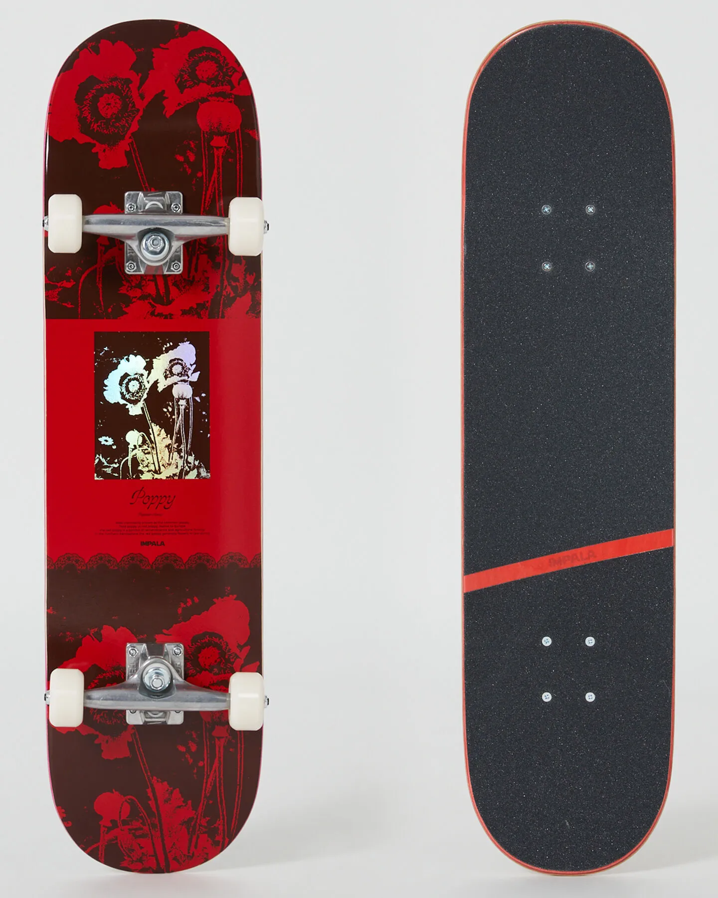 Impala Blossom 8 Inch Complete Skateboard - Poppy | SurfStitch