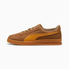 Indoor R-Suede Unisex Sneakers | Chocolate Chip-Sport Yellow | PUMA Shop All Puma | PUMA 