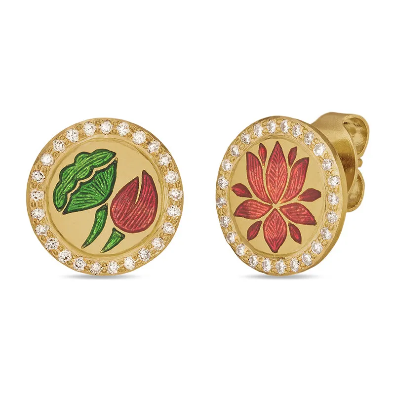 Kamala Earrings - Solid Gold