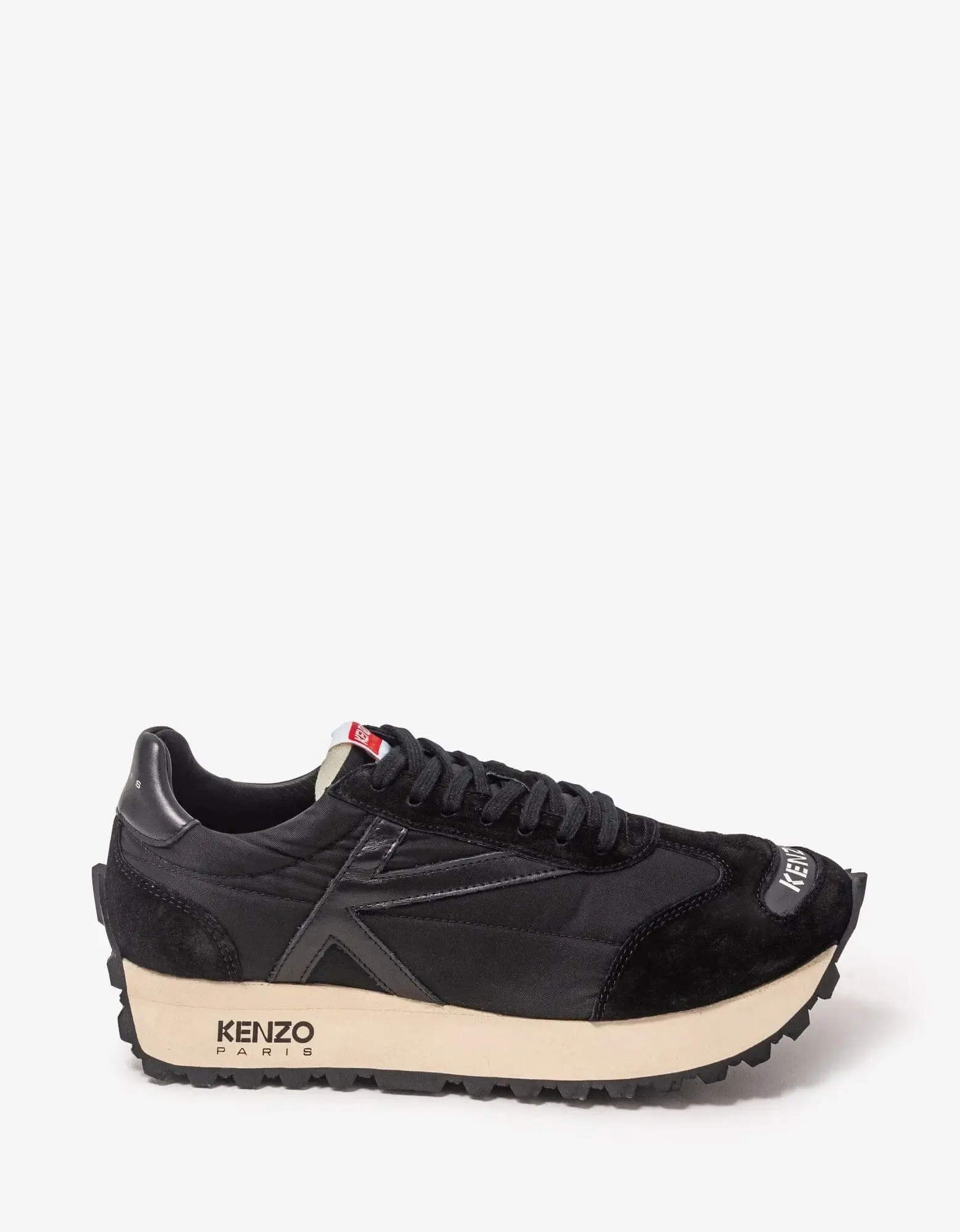 Kenzo Black Kenzosmile Run Trainers