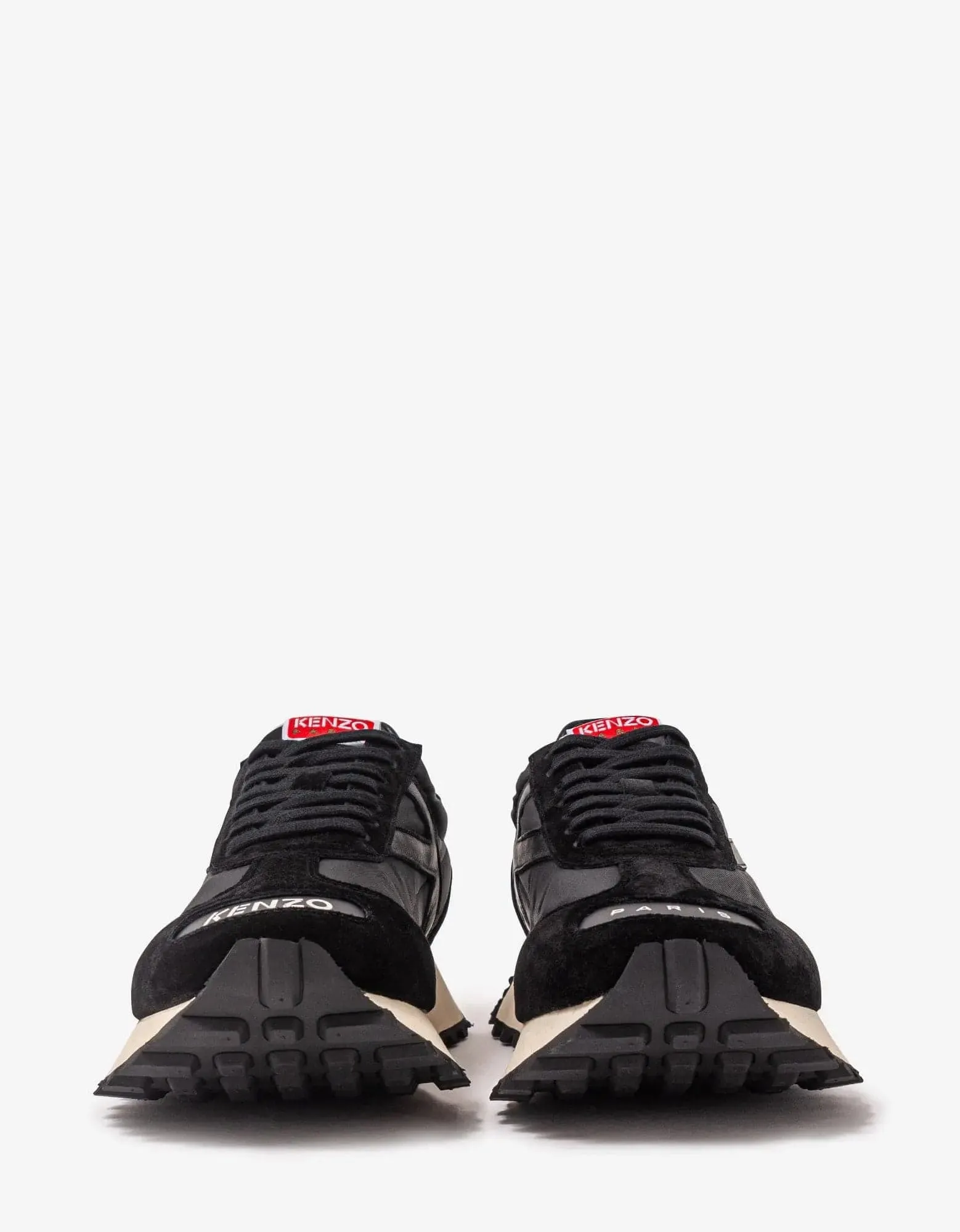 Kenzo Black Kenzosmile Run Trainers