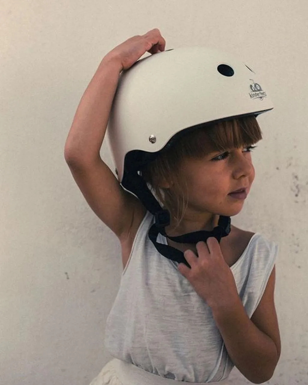 Kinderfeets Helmet White