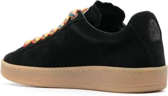 Lanvin Lite Curb suede sneakers Black