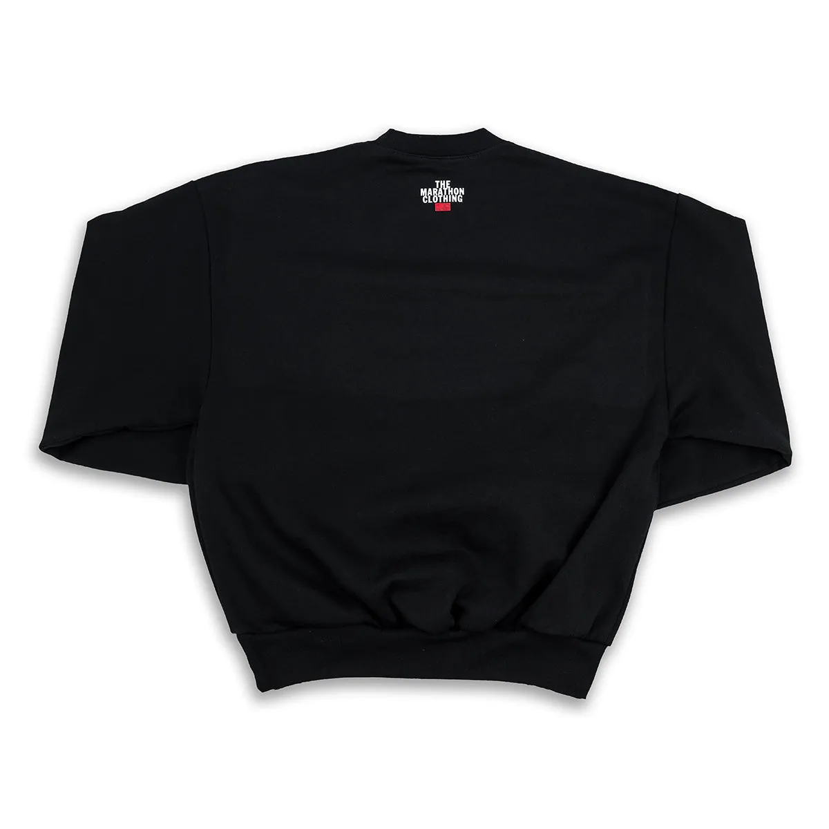 Leo The Marathon Lion (Tracksuit) Crewneck - Black