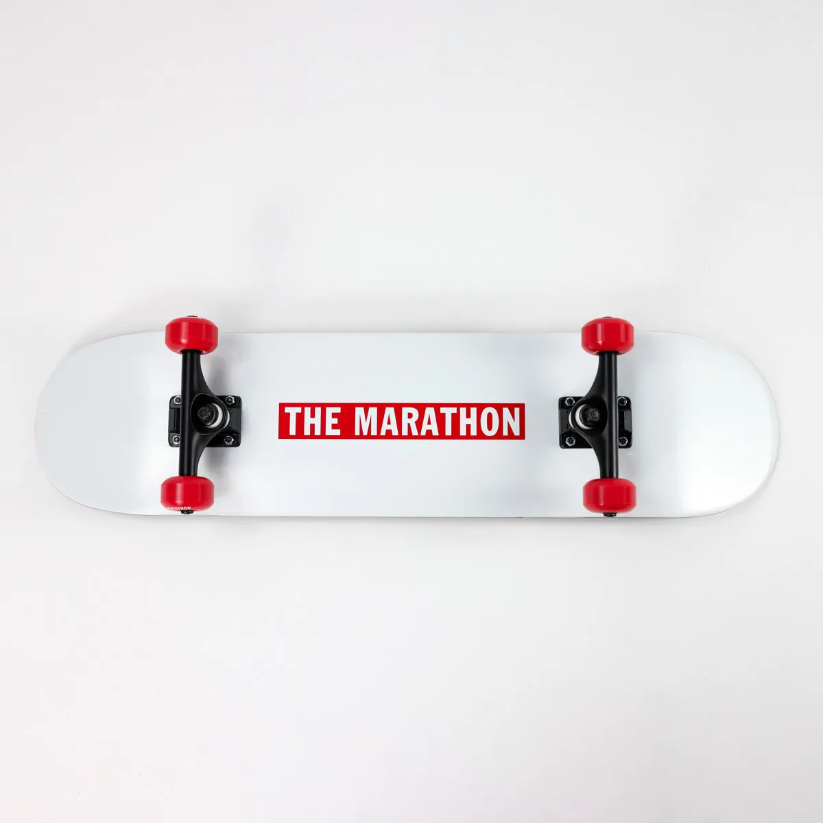 Limited Edition Marathon Bar Skateboard - White