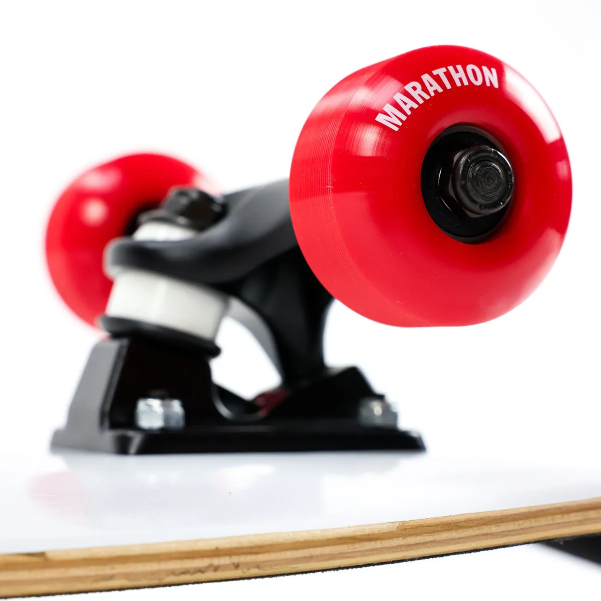 Limited Edition Marathon Bar Skateboard - White