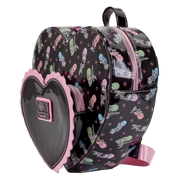 Loungefly x Valfre Double Heart Mini Backpack