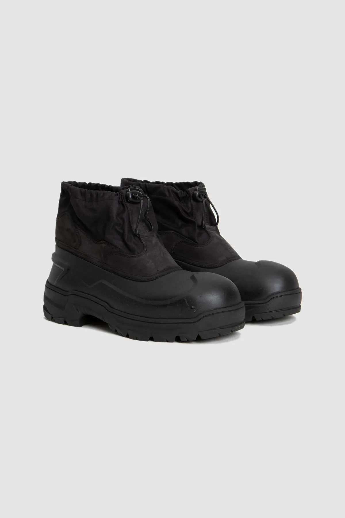 Low Top Rubber Boot - Black