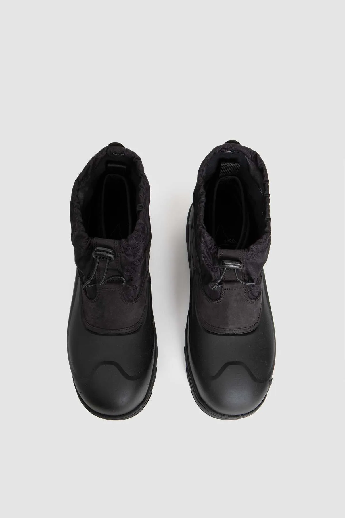 Low Top Rubber Boot - Black