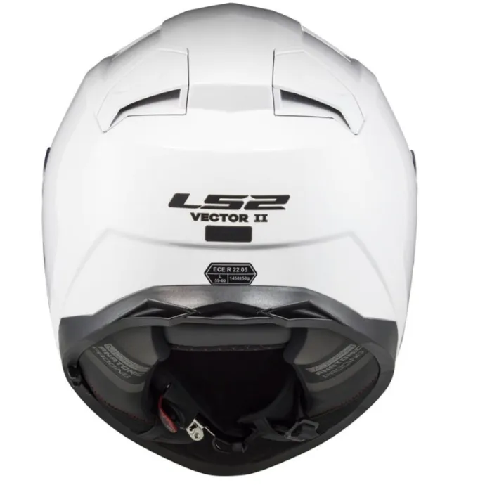 LS2 FF811 Vector II Gloss White Full Face Helmet