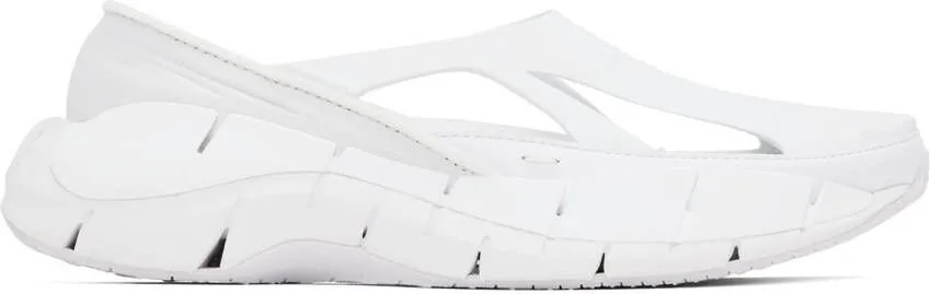 Maison Margiela White Reebok Edition Croafer Sneakers