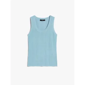 Max Mara Ceylon Vest Top Water