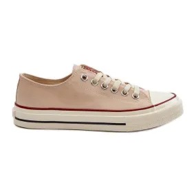 Men's Low Sneakers Big Star NN174100 Beige