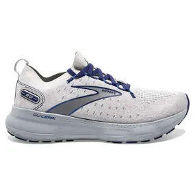 Men's Glycerin StealthFit 20 Running Shoe - Oyster/Alloy/Blue Depths - Regular (D)