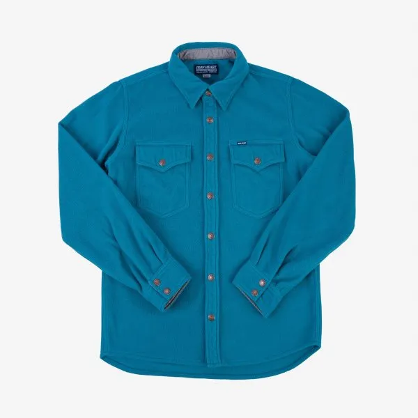 Micro Fleece C.P.O Shirt - Turquoise