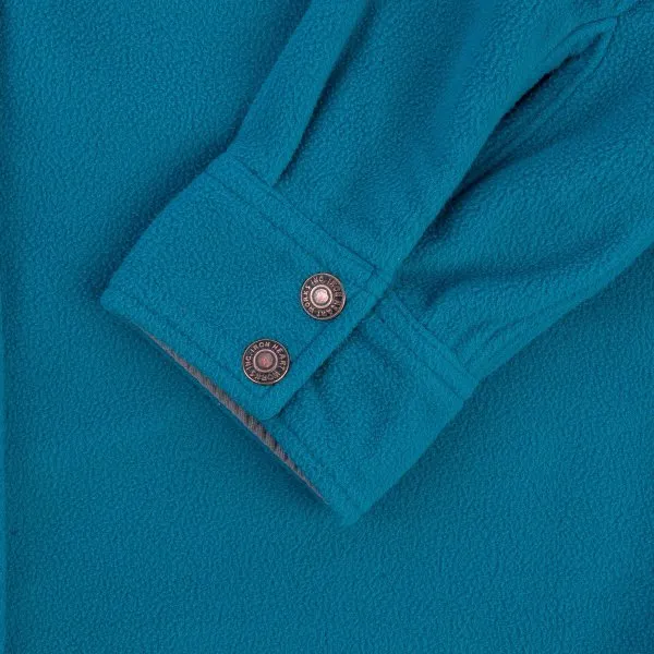 Micro Fleece C.P.O Shirt - Turquoise