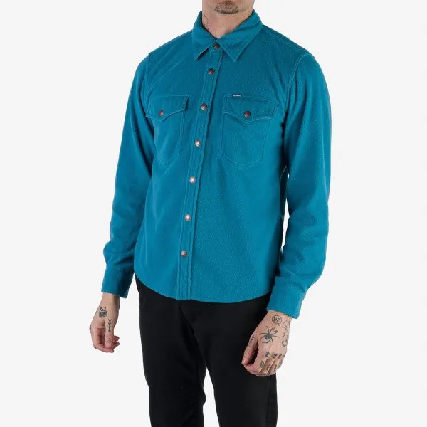 Micro Fleece C.P.O Shirt - Turquoise