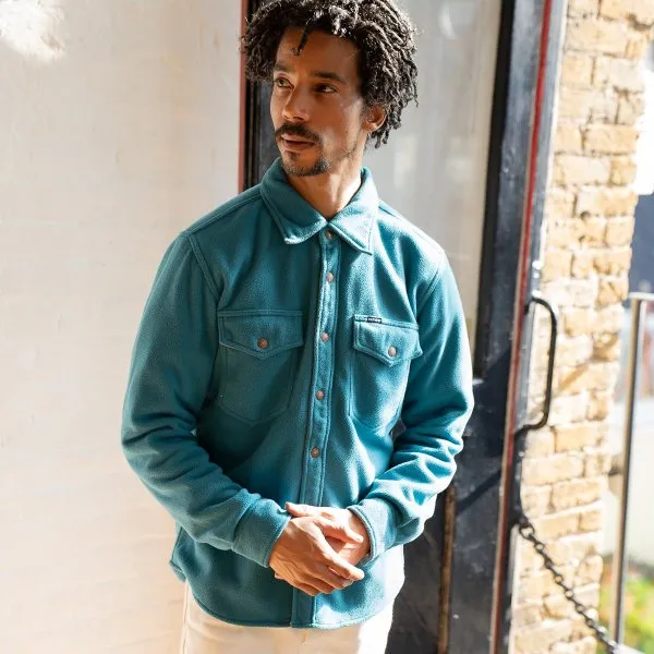 Micro Fleece C.P.O Shirt - Turquoise