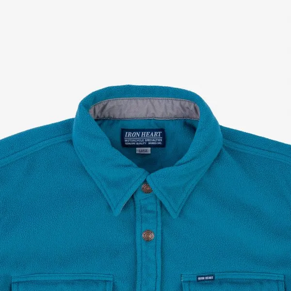 Micro Fleece C.P.O Shirt - Turquoise