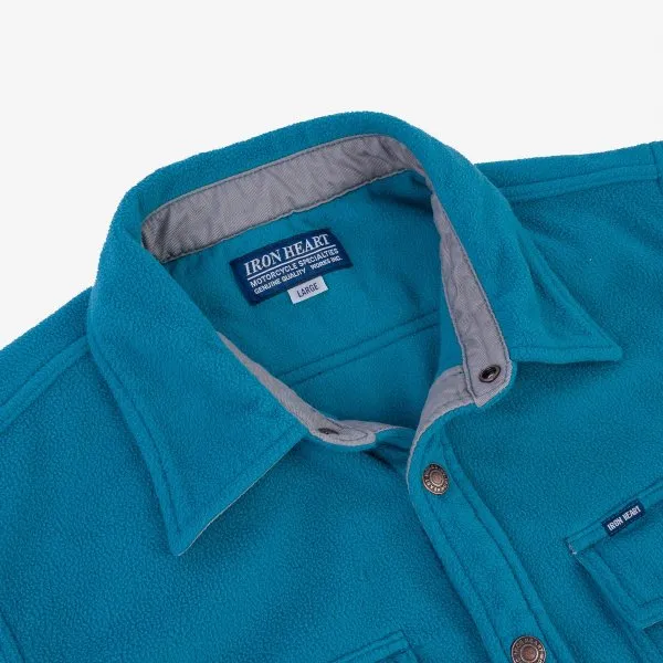 Micro Fleece C.P.O Shirt - Turquoise