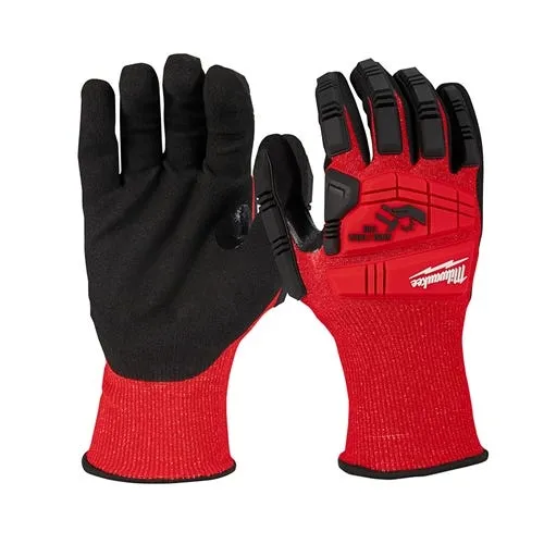 Milwaukee Tools Impact Cut Level 3 Nitrile Dipped Gloves 48-22-897