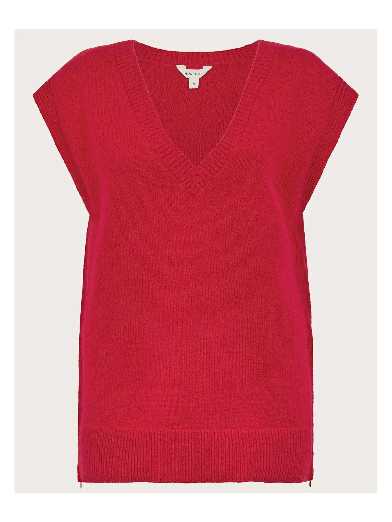 Monsoon Zuri Zip Knit Tank