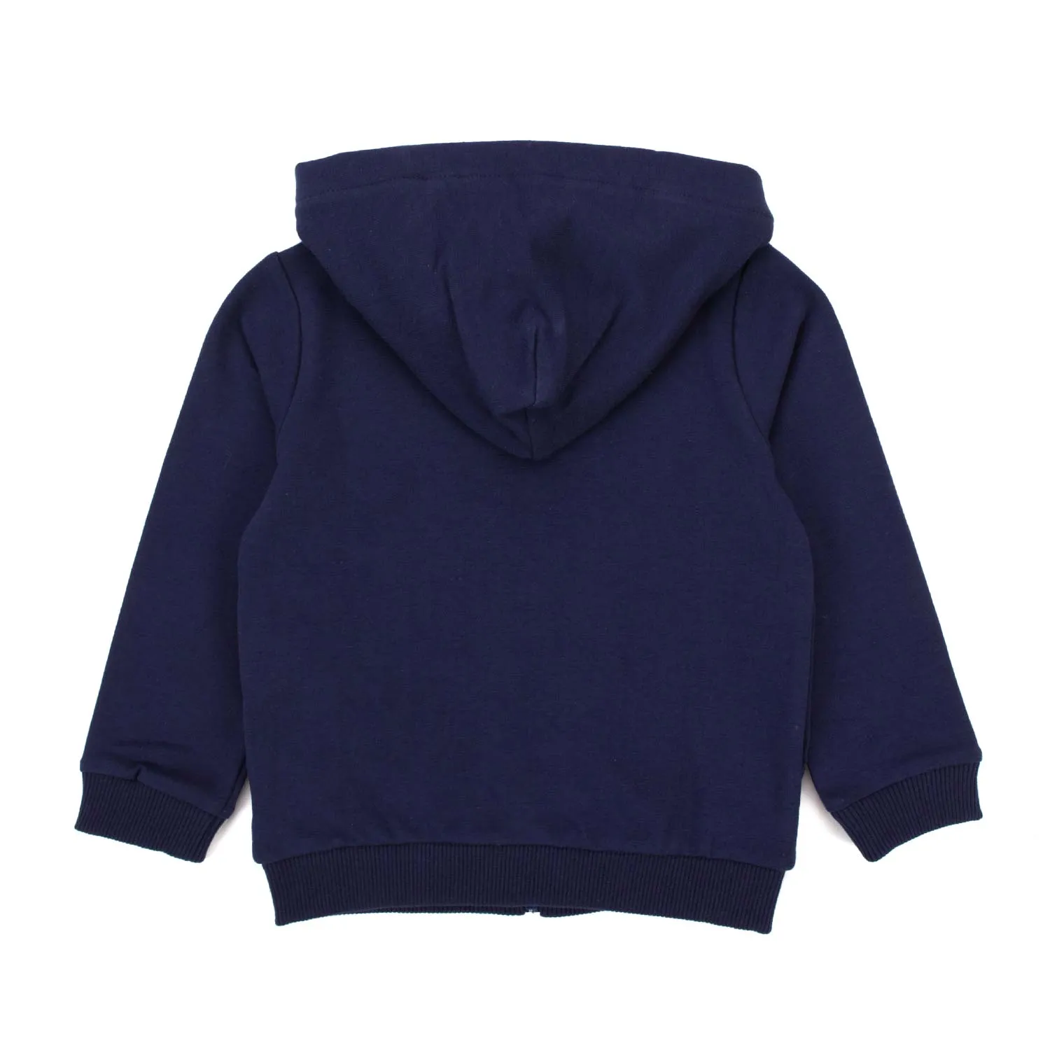 Moschino Blue Zip Up Hoodie For Baby