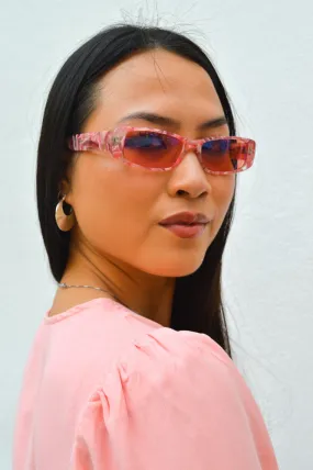 Mossy Hebe Pink Sunglasses