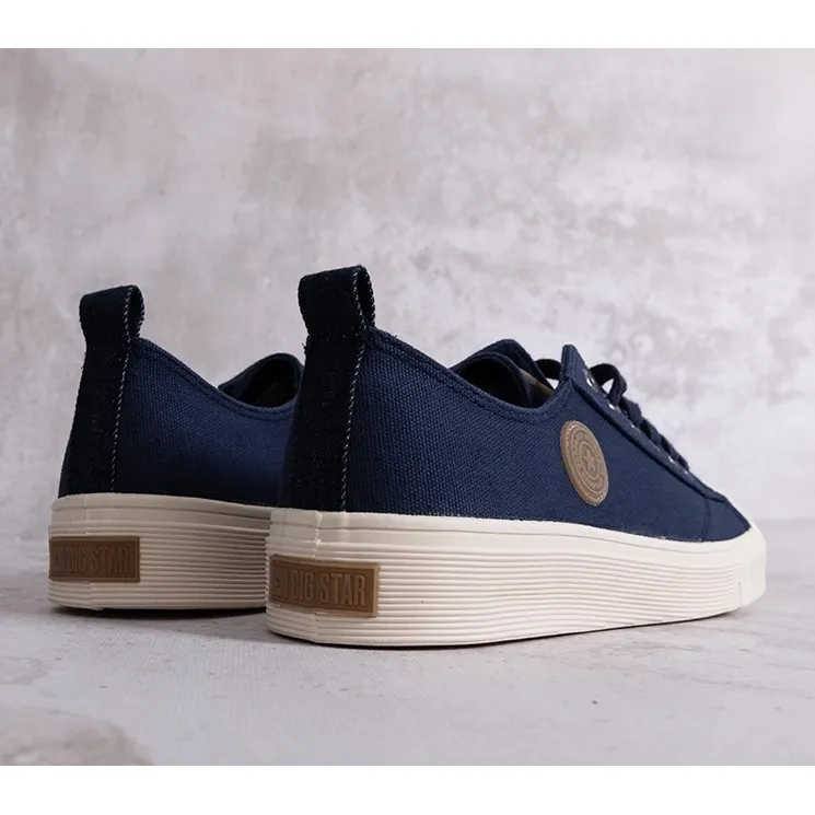 Navy Blue Big Star Sneakers LL174018 403