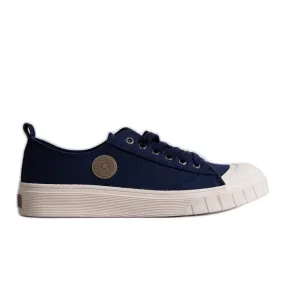 Navy Blue Big Star Sneakers LL174018 403