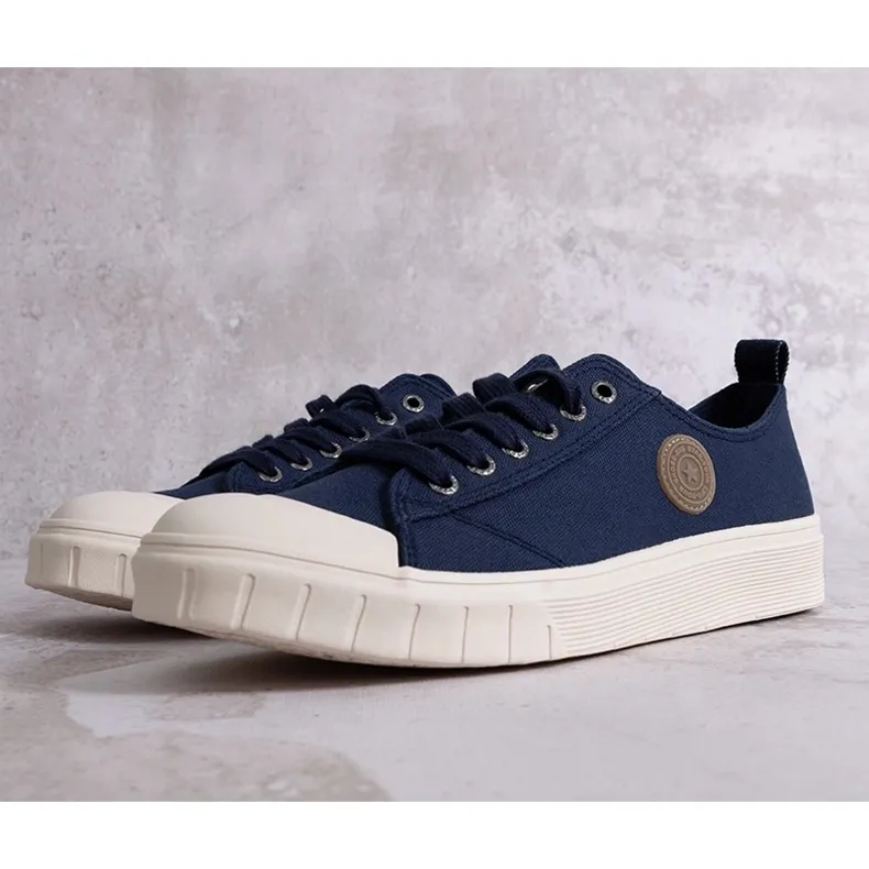 Navy Blue Big Star Sneakers LL174018 403