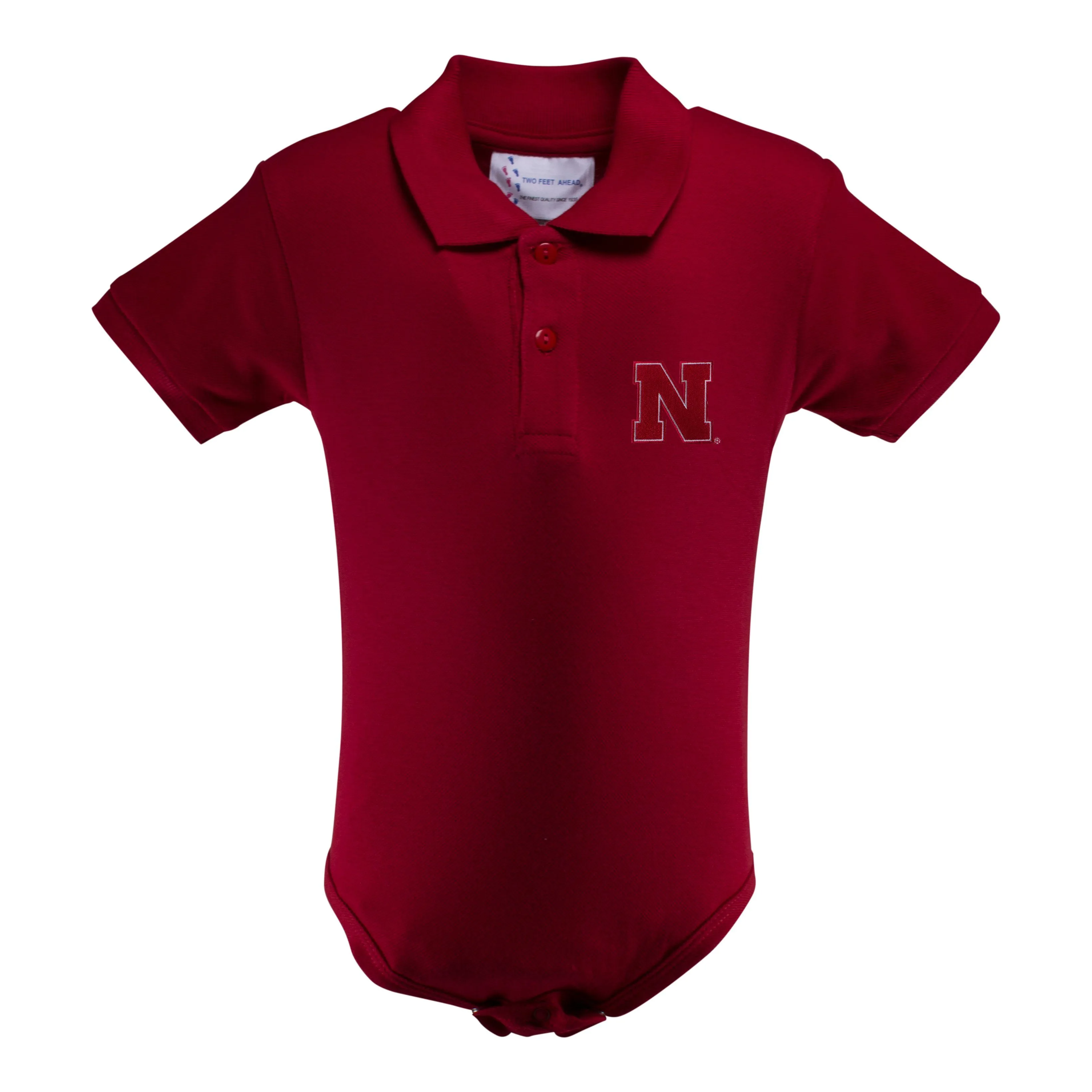 Nebraska Golf Shirt Romper