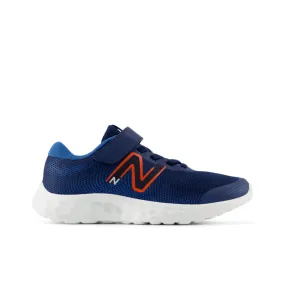 New Balance Youth 520 V8 Bungee Lace Running Shoe - PA520RR8 (Wide)