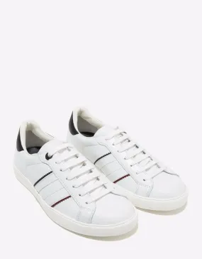 New Gourette White Leather Trainers