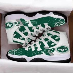 New York Jets Air Jordan 11 Sneakers For Men Women