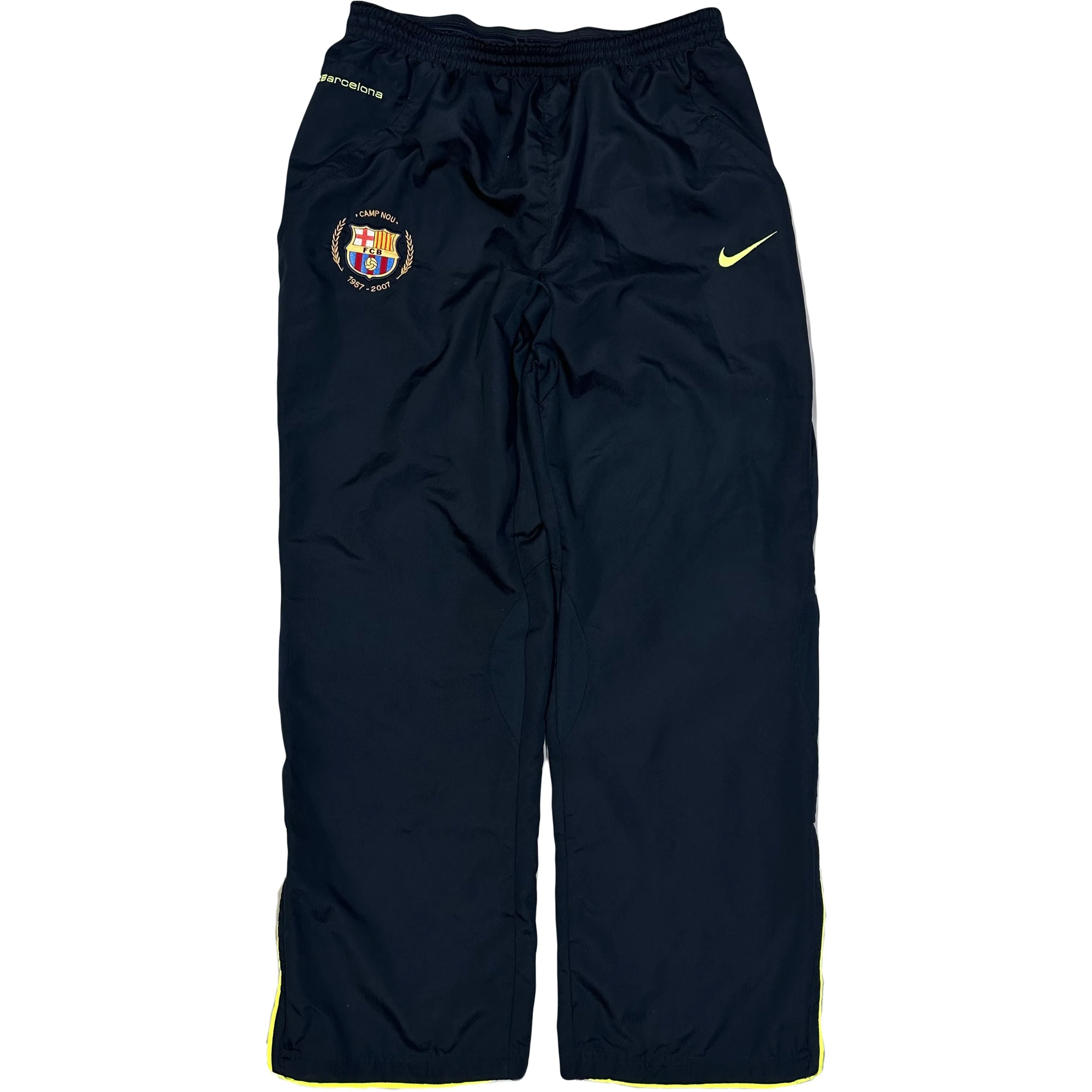 Nike Barcelona 2007 Nou Camp Anniversary Tracksuit Bottoms In Navy ( S )