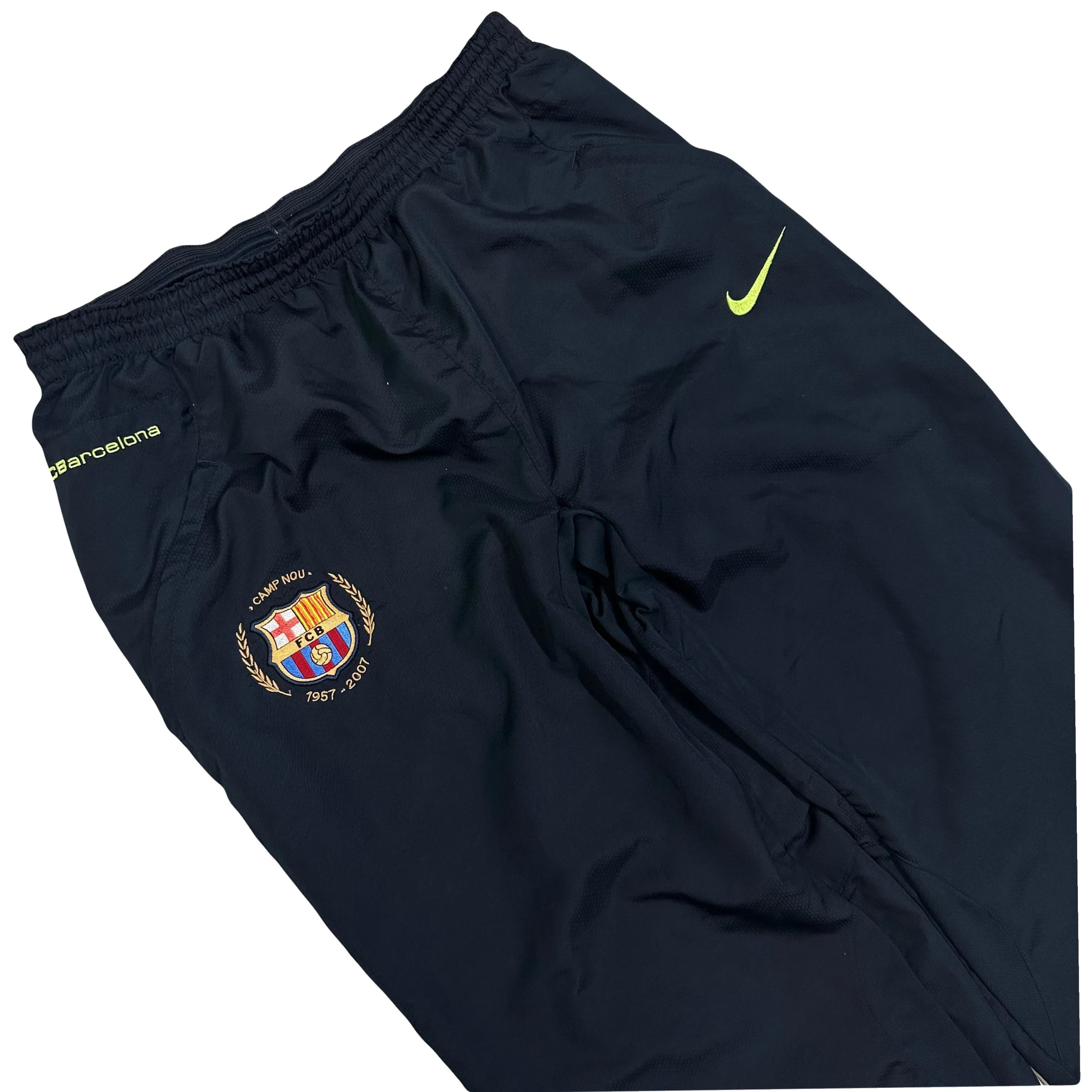 Nike Barcelona 2007 Nou Camp Anniversary Tracksuit Bottoms In Navy ( S )