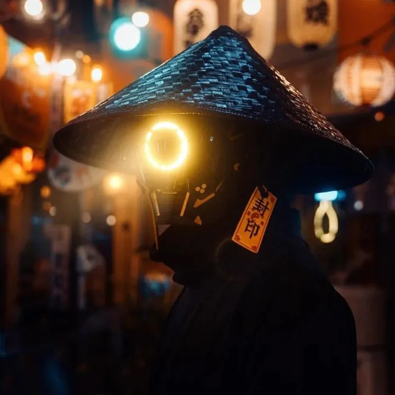 Ninja Cyberpunk Helmet