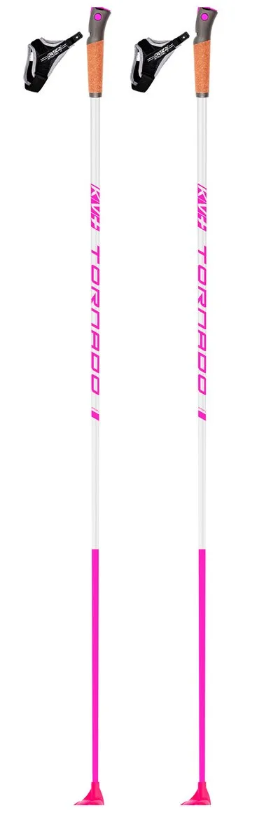 Nordic Ski Pole KV+ ---Tornado Junior Pink