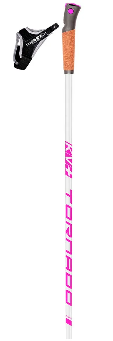 Nordic Ski Pole KV+ ---Tornado Junior Pink