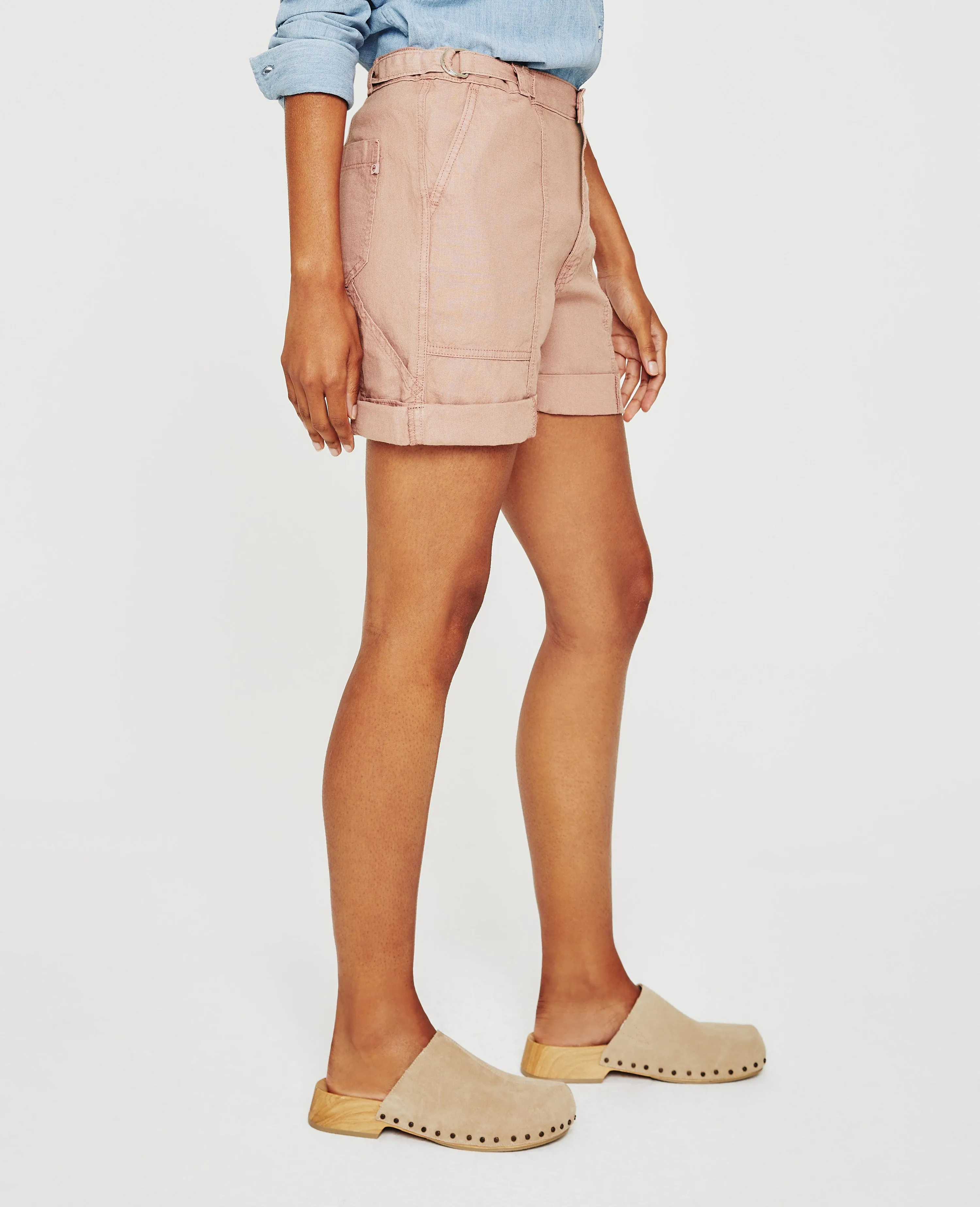     Noten Linen Short   Revival Workshop Straight Utility Short  