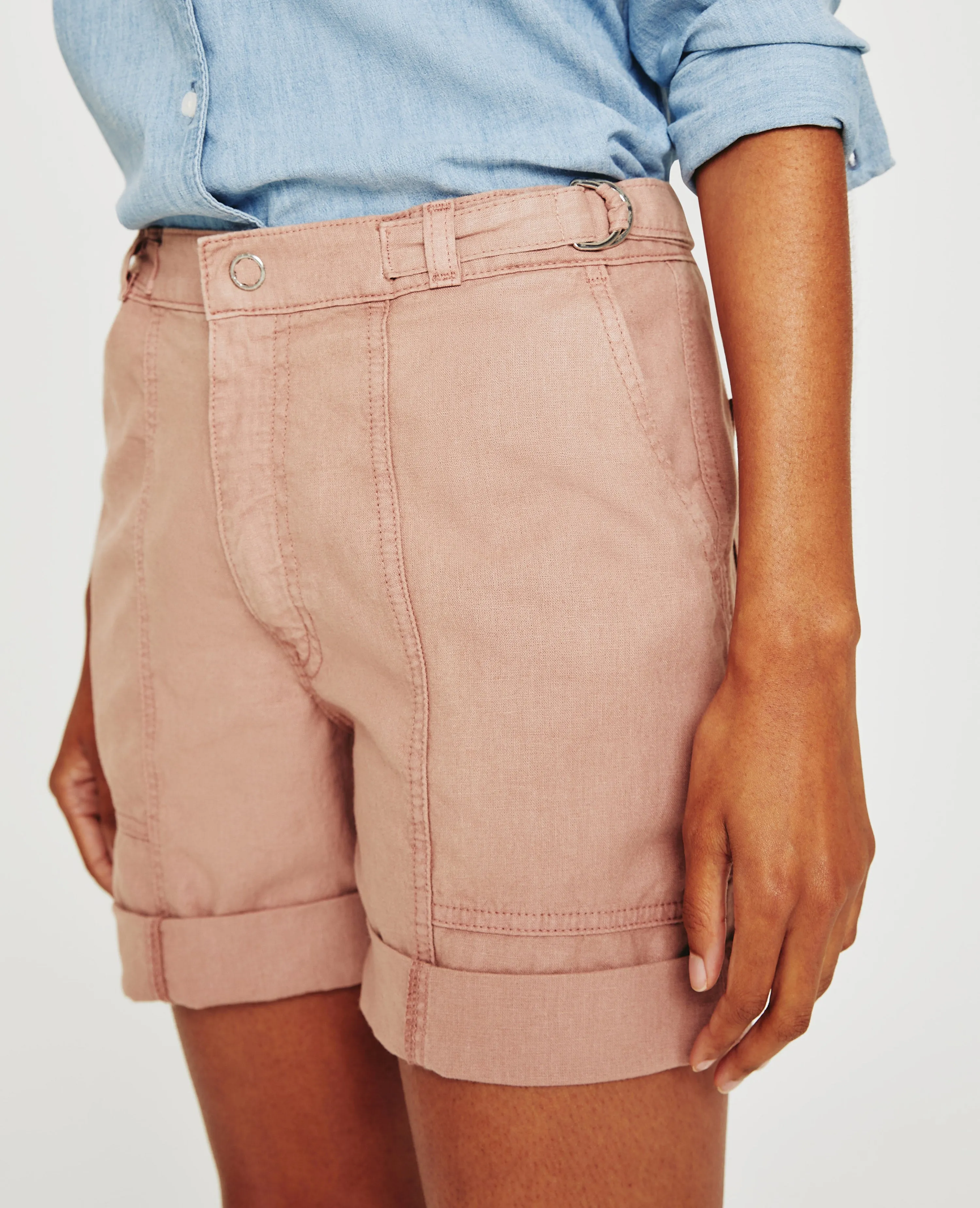     Noten Linen Short   Revival Workshop Straight Utility Short  