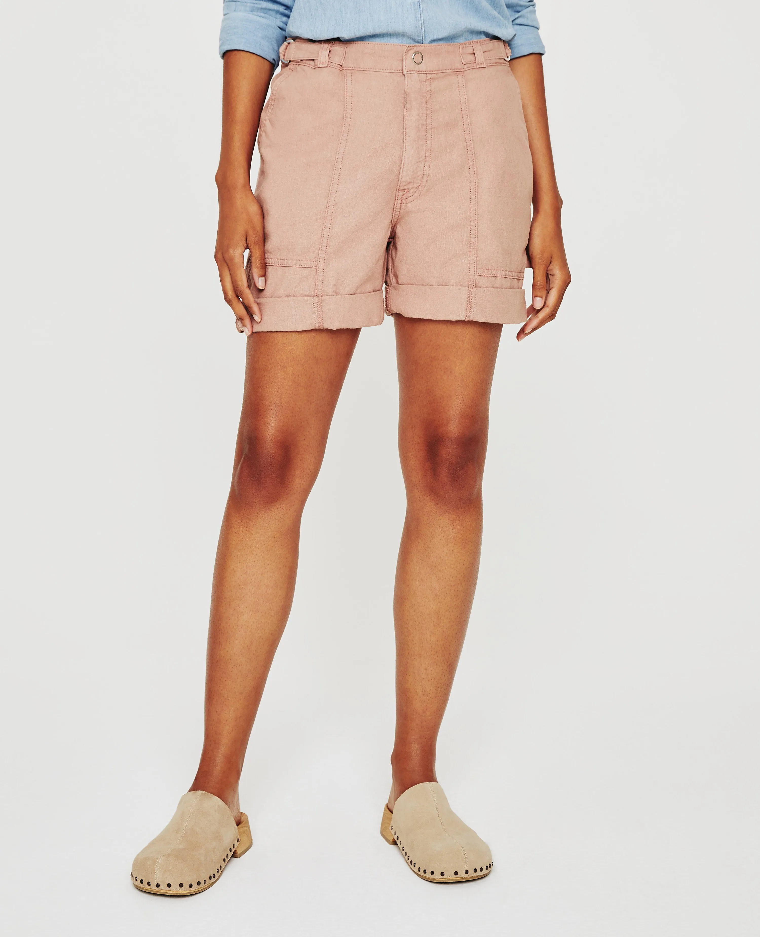     Noten Linen Short   Revival Workshop Straight Utility Short  