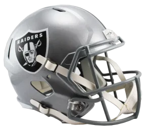 OAKLAND RAIDERS RIDDELL SPEED REPLICA HELMET