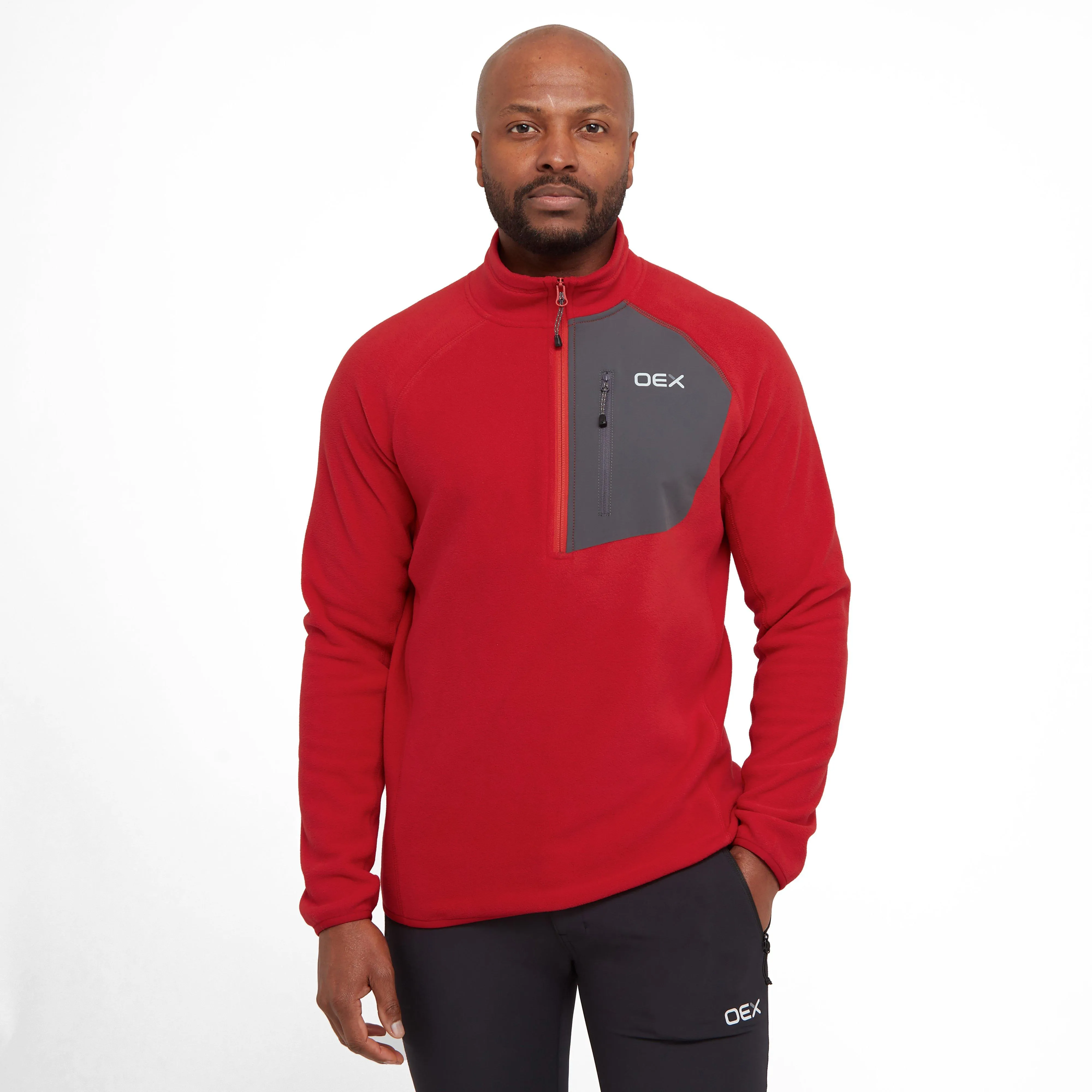 OEX Men's Braewick Half Zip Fleece | Millets