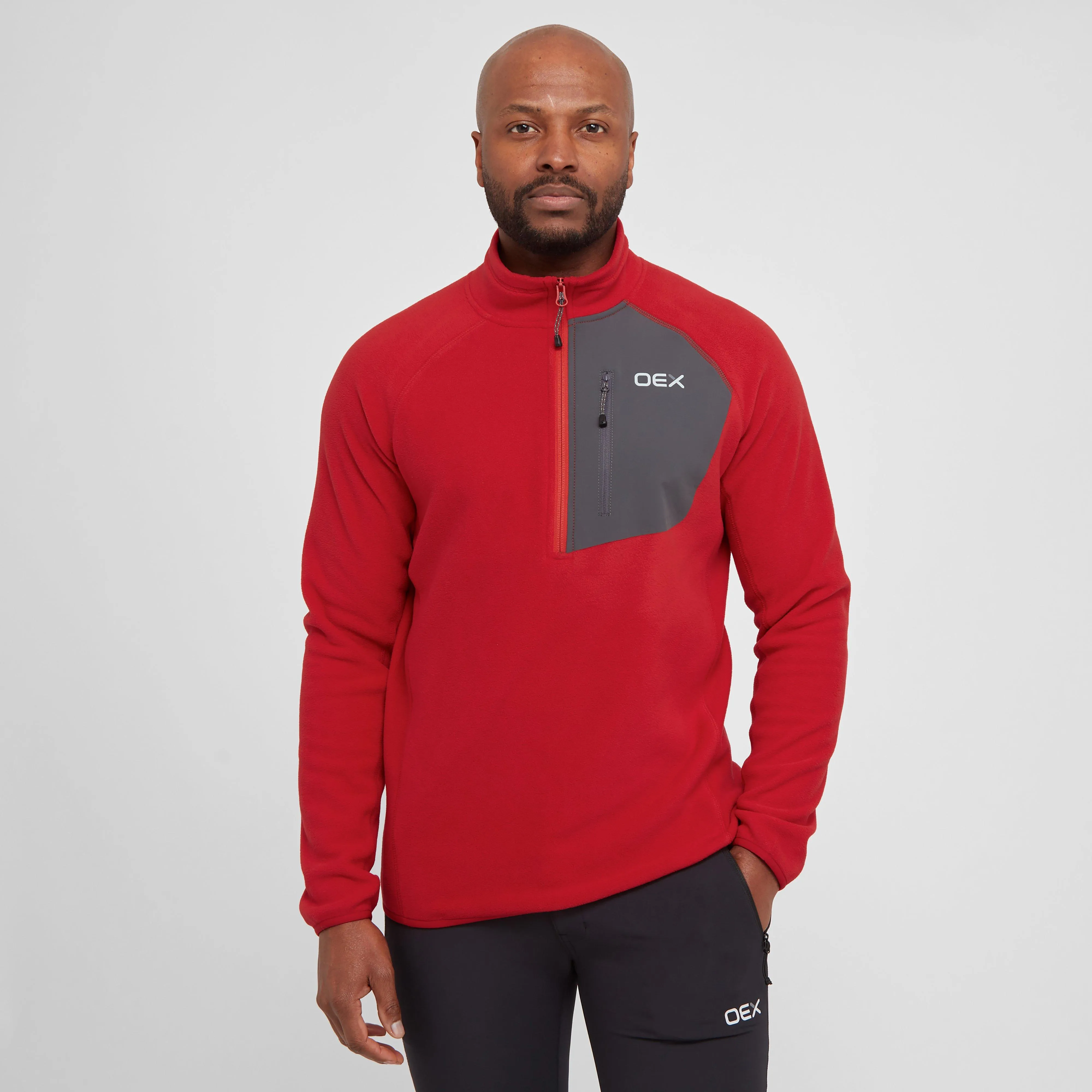 OEX Men's Braewick Half Zip Fleece | Millets