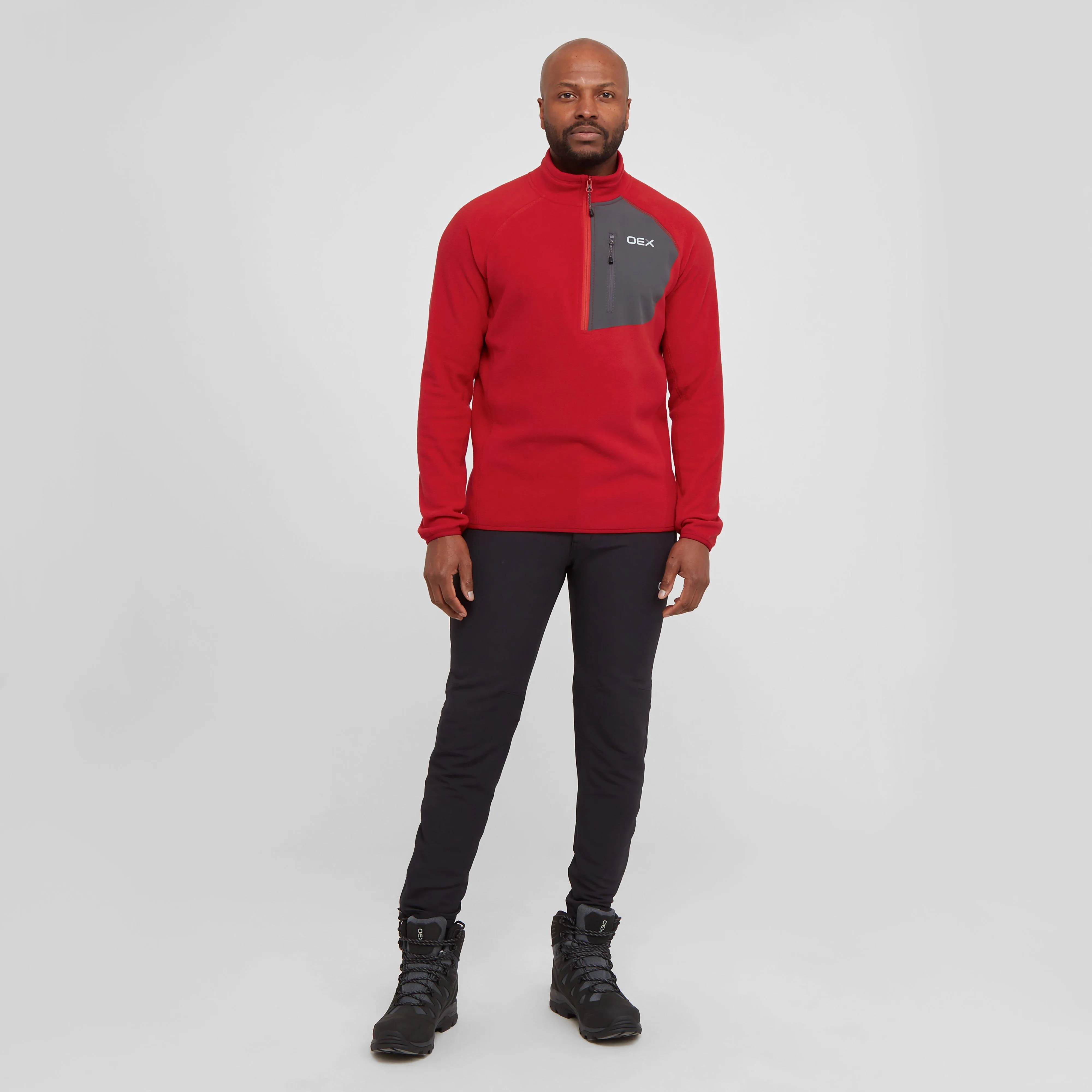 OEX Men's Braewick Half Zip Fleece | Millets